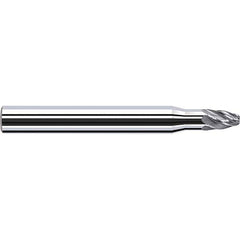Fraisa - 20mm LOC 6 Flute Solid Carbide Circle Segment Taper Form End Mill - USA Tool & Supply