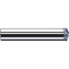 Fraisa - 8 Flute Solid Carbide Circle Segment Taper Form End Mill - USA Tool & Supply