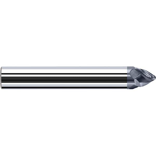 Fraisa - 4 Flute Solid Carbide Circle Segment Taper Form End Mill - USA Tool & Supply