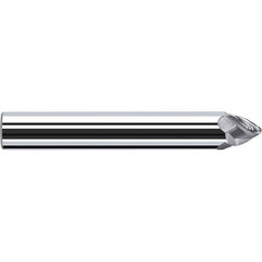 Fraisa - 4 Flute Solid Carbide Circle Segment Taper Form End Mill - USA Tool & Supply