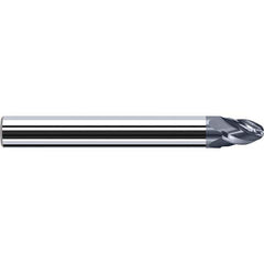 Fraisa - 4 Flute Solid Carbide Circle Segment Taper Form End Mill - USA Tool & Supply