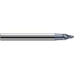 Fraisa - 17.5mm LOC 4 Flute Solid Carbide Circle Segment Taper Form End Mill - USA Tool & Supply