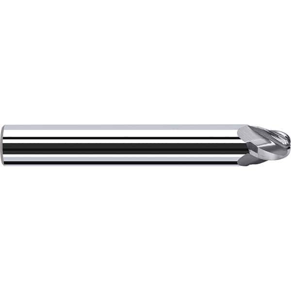 Fraisa - 4 Flute Solid Carbide Circle Segment Taper Form End Mill - USA Tool & Supply