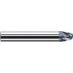 Fraisa - 4 Flute Solid Carbide Circle Segment Taper Form End Mill - USA Tool & Supply