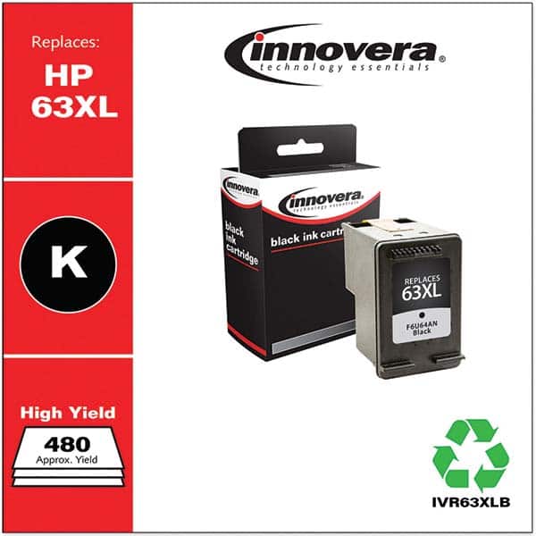 innovera - Office Machine Supplies & Accessories For Use With: HP DeskJet 1110, 1112, 2130, 2132, 3630, 3631, 3632, 3633, 3634, 3636, 3637; HP ENVY 4512, 4516, 4520, 4522, 4523, 4524; HP OfficeJet 3830, 3831, 3833, 4650, 4652, 4654, 4655 Nonflammable: No - USA Tool & Supply