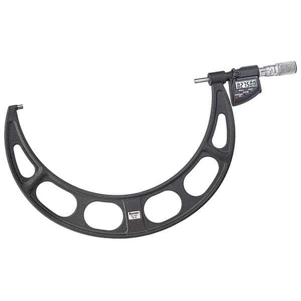 Starrett - Electronic Outside Micrometers Type: Standard Minimum Measurement (Decimal Inch): 7 - USA Tool & Supply