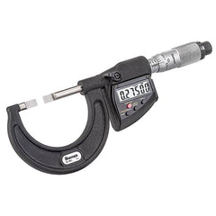 Starrett - Blade Micrometers Operation Type: Electronic Minimum Measurement (mm): 50 - USA Tool & Supply