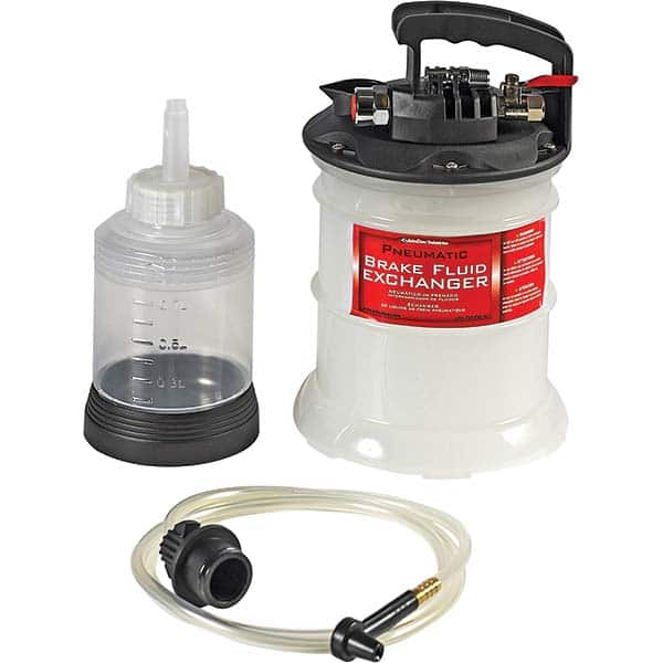 JohnDow - Oil Drain Containers Type: Brake Fluid Exchanger Container Size: 0.5 Gal - USA Tool & Supply