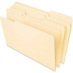 UNIVERSAL - File Folders, Expansion Folders & Hanging Files Folder/File Type: File Folders with Top Tab Color: Manila - USA Tool & Supply