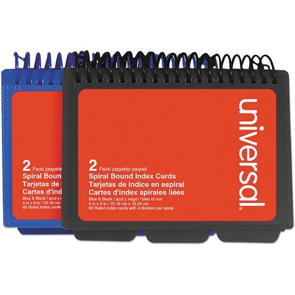 UNIVERSAL - Rolodexes & Cards Rolodex Type: Index Cards Size: 4 x 6 - USA Tool & Supply