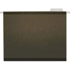 UNIVERSAL - File Folders, Expansion Folders & Hanging Files Folder/File Type: Hanging File Folder Color: Green - USA Tool & Supply