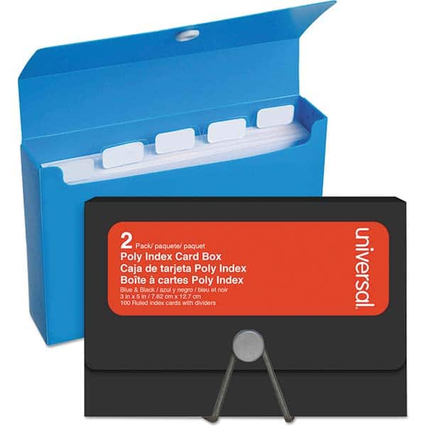 UNIVERSAL - Rolodexes & Cards Rolodex Type: Index Cards Size: 3 x 5 - USA Tool & Supply