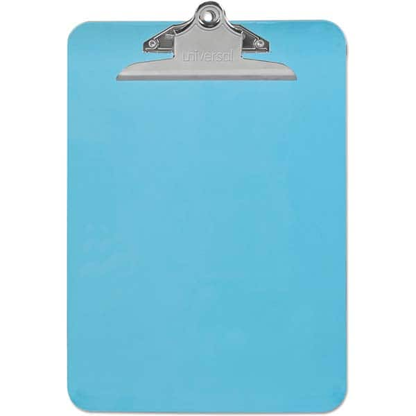 UNIVERSAL - Clip Boards Color: Translucent Blue Length (Decimal Inch): 12.5000 - USA Tool & Supply