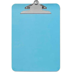 UNIVERSAL - Clip Boards Color: Translucent Blue Length (Decimal Inch): 12.5000 - USA Tool & Supply