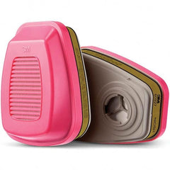 3M - Half & Full Facepiece Cartridges & Filters Type: Cartridge/Filter Combination NIOSH Filter Rating: P100 - USA Tool & Supply