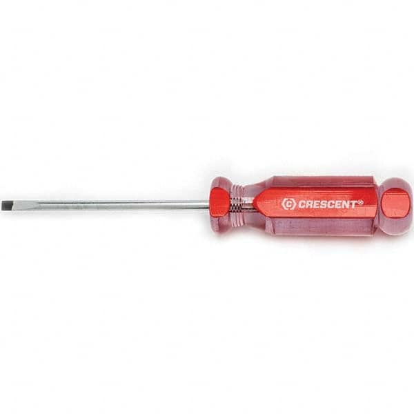 Crescent - Slotted Screwdrivers Tool Type: Screwdriver Overall Length Range: 7" - 9.9" - USA Tool & Supply