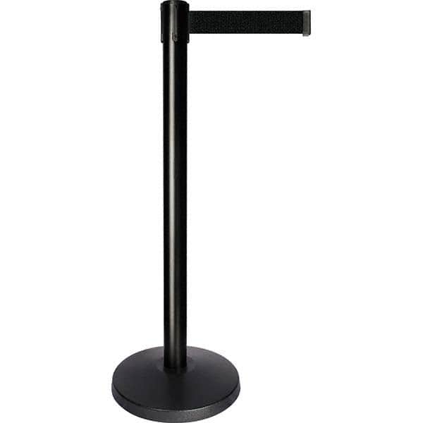 Tensator - Barrier Posts Type: Tensabarrier Post Post Color/Finish: Black - USA Tool & Supply