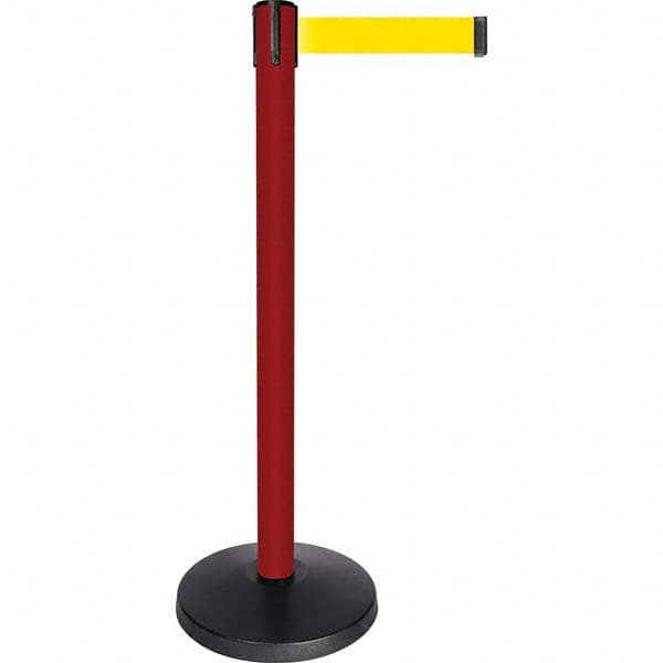 Tensator - Barrier Posts Type: Tensabarrier Post Post Color/Finish: Red - USA Tool & Supply