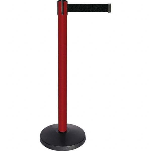 Tensator - Barrier Posts Type: Tensabarrier Post Post Color/Finish: Red - USA Tool & Supply