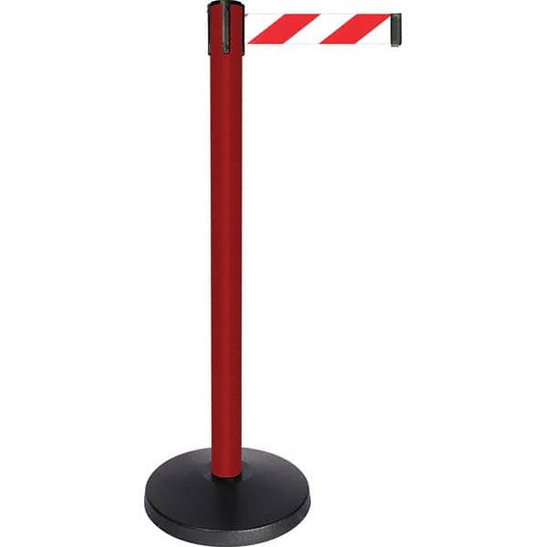 Tensator - Barrier Posts Type: Tensabarrier Post Post Color/Finish: Red - USA Tool & Supply