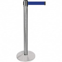 Tensator - Barrier Posts Type: Tensabarrier Post Post Color/Finish: Polished Chrome - USA Tool & Supply