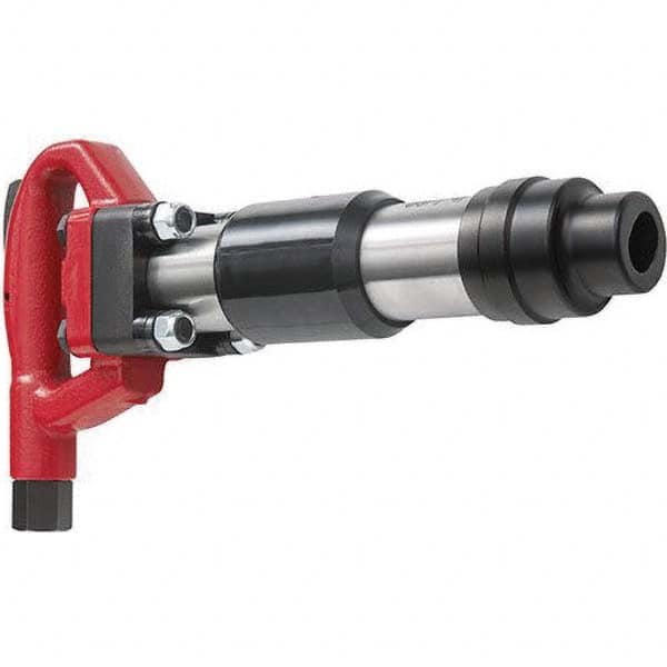 Chicago Pneumatic - 1,700 BPM, 1-1/8" Long Stroke, Air Chipping Hammer - USA Tool & Supply