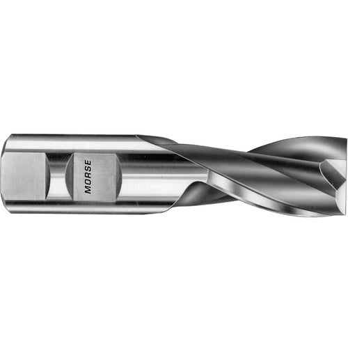 5/8″ × 5/8″ × 1 5/16″ × 3 3/4″ 2 Flute Single End HSS Finishing Center Cutting End Mill-TiN Series/List #1898G - Exact Industrial Supply