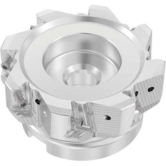 Seco - Indexable Square-Shoulder Face Mills Cutting Diameter (mm): 100.00 Cutting Diameter (Decimal Inch): 3.9371 - USA Tool & Supply