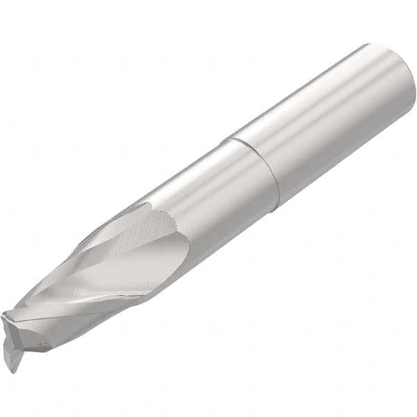 Niagara Cutter - 1" Diam 2 Flute Solid Carbide 0.06" Corner Radius End Mill - USA Tool & Supply