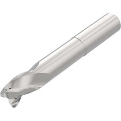 Niagara Cutter - 1" Diam 3 Flute Solid Carbide 0.12" Corner Radius End Mill - USA Tool & Supply