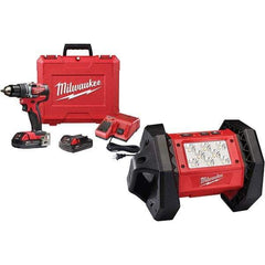 Milwaukee Tool - Cordless Drills Battery Voltage: 18 Battery Chemistry: Lithium-Ion - USA Tool & Supply