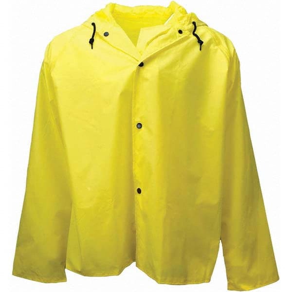 Neese - Size 6XL Yellow Flame Resistant/Retardant Rain Jacket - USA Tool & Supply