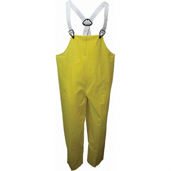 Neese - Size L Yellow Flame Resistant/Retardant Rain Bib Overall - USA Tool & Supply