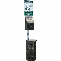 DOGIPOT - Pet Waste Stations Mount Type: Pole Mount Overall Height Range (Feet): 4' - 8' - USA Tool & Supply