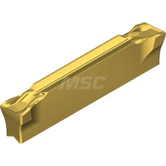 Grooving Insert: GCM2002CG AC830P, Solid Carbide Super FF Finish, Right Hand, 2 mm Cutting Width, 20 mm Max Depth, Series GND