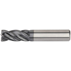 Kennametal - 9/32" Diam 4 Flute Solid Carbide 0.015" Chamfer Width Corner Chamfer End Mill - USA Tool & Supply