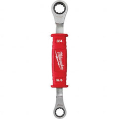 Milwaukee Tool - Combination Wrenches Type: Combination Wrench Tool Type: Ratcheting; Reversible Ratcheting - USA Tool & Supply