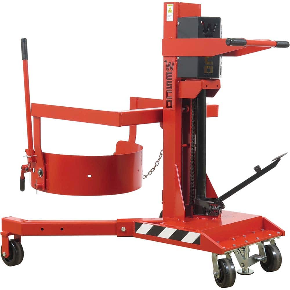 Wesco Industrial Products - Drum & Tank Handling Equipment Product Type: Manual Drum Tilter For Drum Capacity (Gal.): 55 - USA Tool & Supply