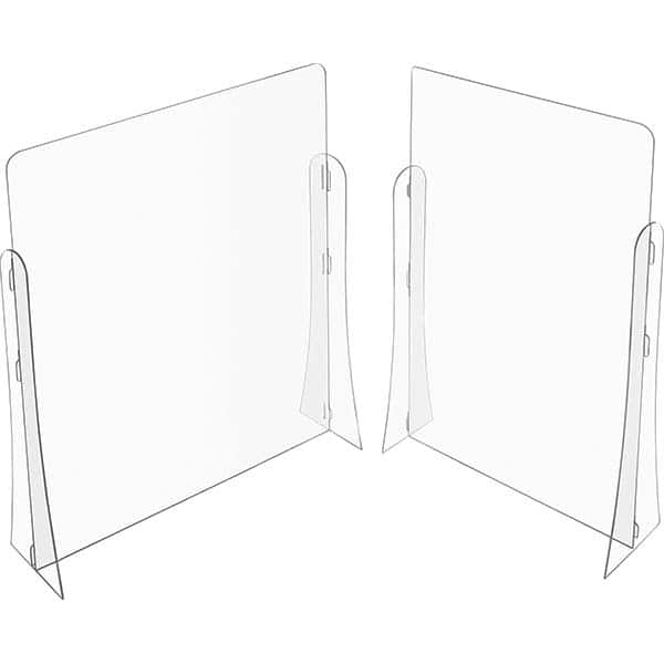 USA Sealing - 48" x 36" Partition & Panel System-Social Distancing Barrier - USA Tool & Supply