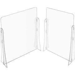 USA Sealing - 48" x 36" Partition & Panel System-Social Distancing Barrier - USA Tool & Supply