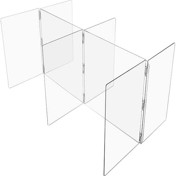 USA Sealing - 48" x 96" Partition & Panel System-Social Distancing Barrier - USA Tool & Supply