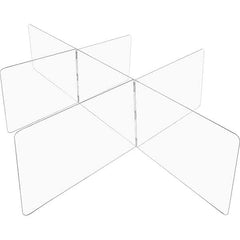 USA Sealing - 48" x 96" Partition & Panel System-Social Distancing Barrier - USA Tool & Supply