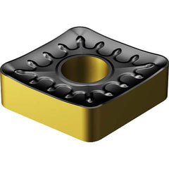 CNMM644-QR 4425 Carbide Turning Insert TiCN+Al2O3+TiN Finish, Neutral, 19.05mm Inscribed Circle, 1.59mm Corner Radius, 6.35mm Thick, 80° Diamond, Series T-Max P