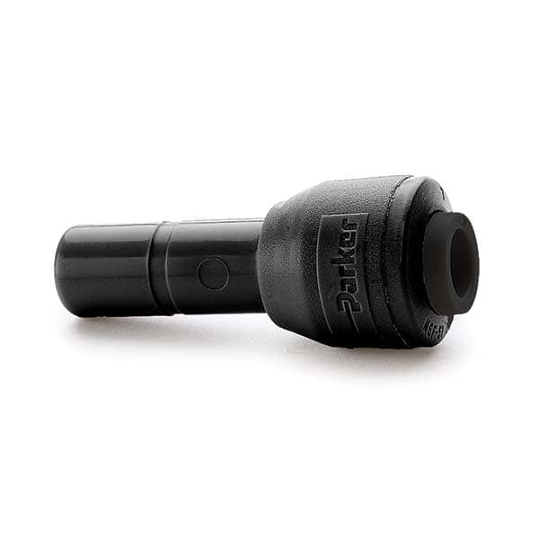 Parker - Plastic Push-To-Connect Tube Fittings Type: Plug-In Reducer Tube Outside Diameter (Inch): 3/8 - USA Tool & Supply