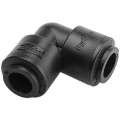 Parker - Plastic Push-To-Connect Tube Fittings Type: Union Elbow Tube Outside Diameter (Inch): 1/4 - USA Tool & Supply