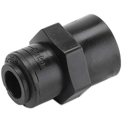 Parker - Plastic Push-To-Connect Tube Fittings Type: Female Connector Tube Outside Diameter (Inch): 1/4 - USA Tool & Supply