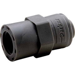 Parker - Plastic Push-To-Connect Tube Fittings Type: Faucet Adapter Tube Outside Diameter (Inch): 1/4 - USA Tool & Supply