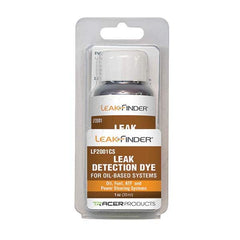 Leak Finder - Automotive Leak Detection Dyes Applications: Engine Oil; Transmission Fluid; Fuel Container Size: 1 oz. - USA Tool & Supply