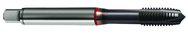 M10x1.5 6H 3-Flute Cobalt Red Ring Spiral Point Plug Tap-TiCN - USA Tool & Supply