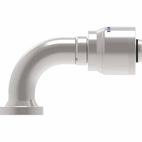 Eaton - Hydraulic Hose Fittings & Couplings Type: SAE Code 62 Flange Head, 90 Degree Elbow Hose Diameter: 1-7/8 (Inch) - USA Tool & Supply